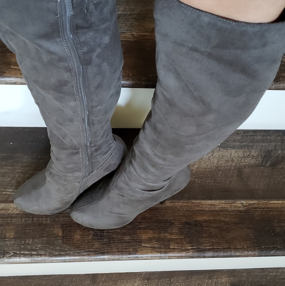 Knee high boots